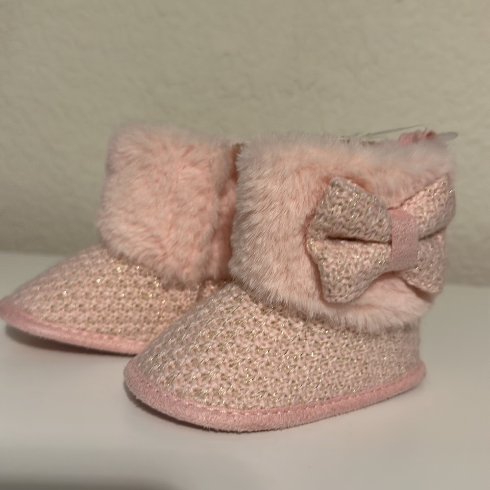 Stepping Stones baby girl boots